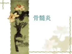 骨髓炎精品医学课件