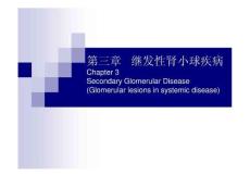 继发性肾小球疾病-英文