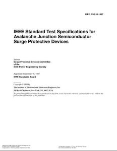 IEEE-C62系列标准