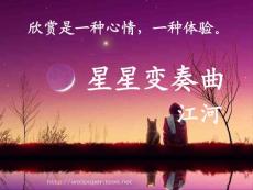 下载 PPT课件人教版初中语文九年级语文上《星星变奏曲》课件1