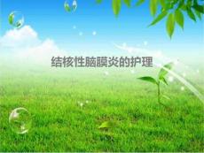 结核性脑膜炎的护理