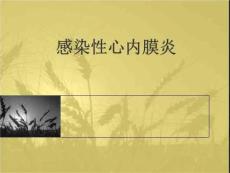 感染性心内膜炎PPT