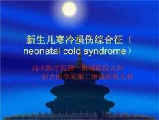 新生儿寒冷损伤综合征ppt课件