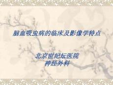 脑血吸虫病的临床及影像学特点