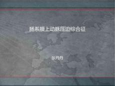 肠系综合征膜上动脉压迫综合征