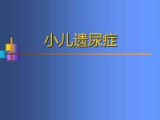 小儿遗尿症ppt课件