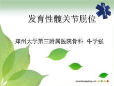 发育性髋关节脱位DDH