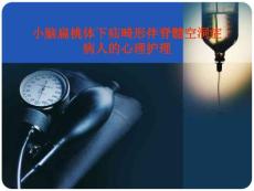 小脑扁桃体下疝畸形伴脊髓空洞症病人的心理护理