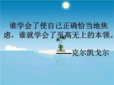 焦虑相关理论及焦虑应对PPT课件