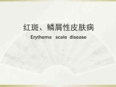 红斑、鳞屑性皮肤病教材课件