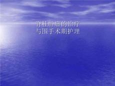 《脊柱肿瘤的治疗》PPT课件