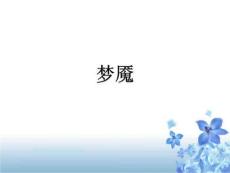 儿童睡眠障碍的治疗-梦魇