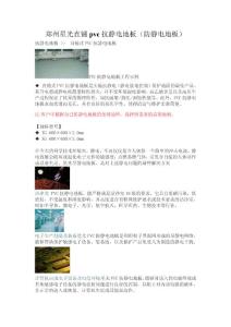 建筑建材—星光直鋪pvc抗靜電地板