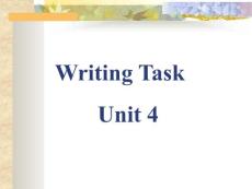 writing task unit4-3-4