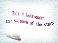 模块复习课件必修三Unit4 Astronomy