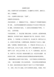 乳腺增生调研