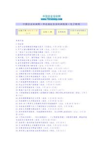 中國企業培訓網－華北地區企業培訓快報（2012年3月）