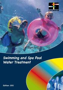Swimming and SPA Pool Water Treatment
