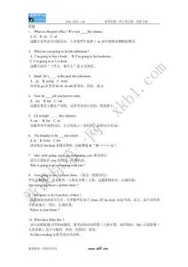 六年级英语错题与例题