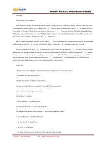 2012年職稱英語《綜合類完形填空》練習(xí)題及答案