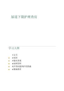 尿道下裂护理查房