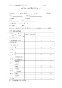 人類輔助生殖技術(shù)統(tǒng)計報表(1)