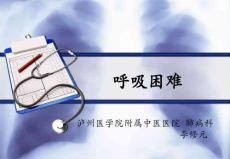 呼吸困难医学课件