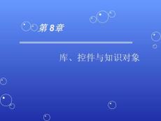 第8章 库、控件与知识对象