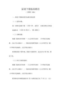 尿道下裂临床路径