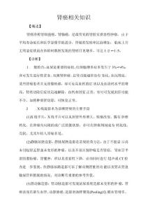 肾癌相关知识