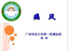 痛风 痛风的临床表现