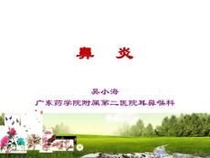 急慢性鼻炎课件