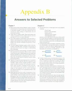 Concepts of Genetics (8th Edition)_Appendix B