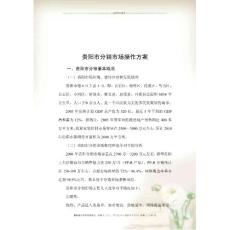 貴陽市分銷市場操作方案(document 17頁)