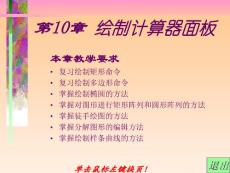 第10章 繪制計算器面板