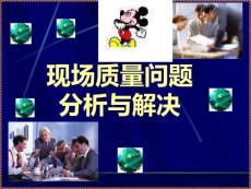 現場質量問題分析與解決