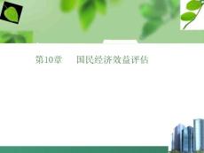 第10章 建設(shè)項(xiàng)目國(guó)民經(jīng)濟(jì)效益評(píng)估