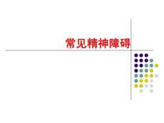 常见精神障碍5