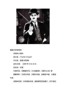 喜劇之王：白羊座卓別林(圖)