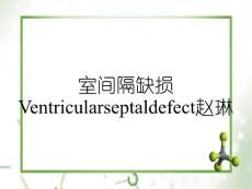 室间隔缺损ventricularseptaldefect赵琳