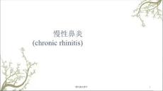 慢性鼻炎课件