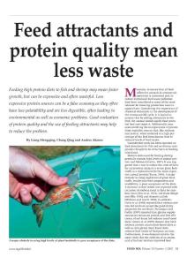 4508-Feed attractants and protein quality mean less waste