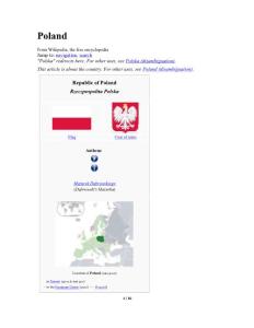 波蘭（維基百科）