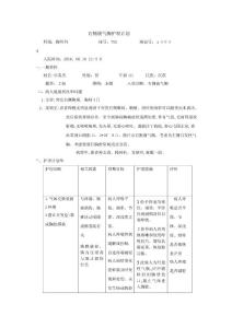 气胸护理计划