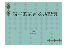 职业危害因素课件粉尘