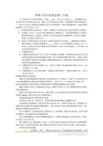 外墻干掛石材保溫施工方案(友創)