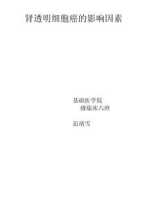 综述肾癌