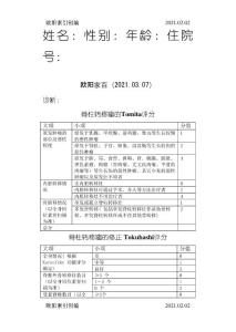 脊柱转移瘤Tomita评分及是否手术评估之欧阳家百创编