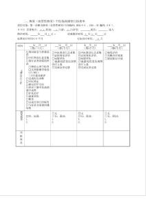 痴呆血管性痴呆中医临床路径门诊表单