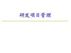 《研發(fā)項目管理》130頁